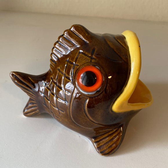 Kitchen Vintage Sponge Holder Ceramic Fish Handmade Poshmark